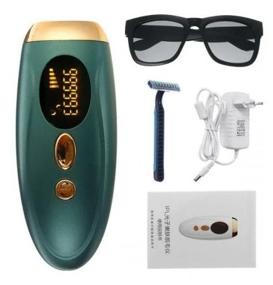 img 2 attached to Laser photoepilator IPL Hair removal device / Beauty machine for hair removal (green)