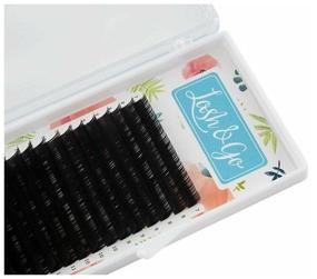 img 1 attached to Black eyelashes Lash&Go mix 0,10/L/ 7-14 mm (16 lines)
