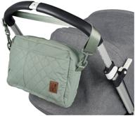 leokid stroller organizer bag gray mist logo