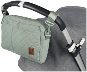 img 2 attached to Leokid Stroller Organizer Bag Gray mist