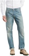 jeans levis 559 relaxed straight leg jeans men 00559-0363 40/32 logo