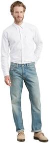 img 4 attached to Jeans Levis 559 Relaxed Straight Leg Jeans Men 00559-0363 40/32