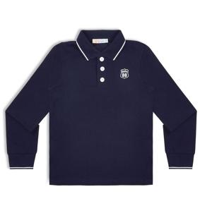 img 3 attached to Boys Polo Me&We col. Dark blue r. 134