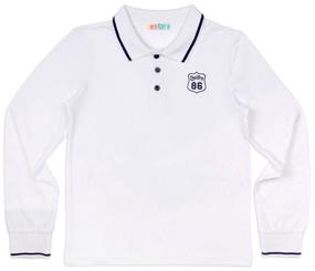 img 4 attached to Boys Polo Me&We col. Dark blue r. 134