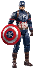 img 2 attached to Figurine Captain America 17cm . Flexes in 13 places