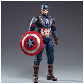 img 1 attached to Figurine Captain America 17cm . Flexes in 13 places