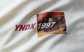 img 1 attached to T-shirt Yandex YNDX 1997, size L, milky