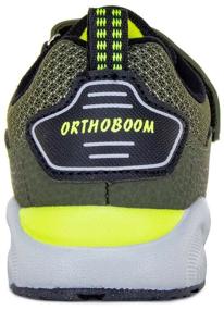 img 4 attached to Children''s orthopedic sneakers Orthoboom 30223-04 for a boy, coniferous color, size 33