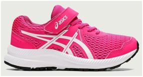 img 4 attached to ASICS Contend 7 sneakers, size K12US (30EU), pink glo/white