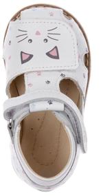 img 3 attached to Sandals Tapiboo Lily of the Valley, size 22, white/paws
