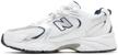 sneakers new balance 530 white silver, 44.5eu logo