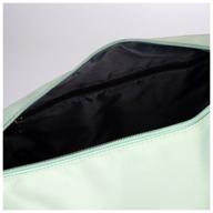 choose your way duffle bag with lined zip, shoe compartment, mint logo