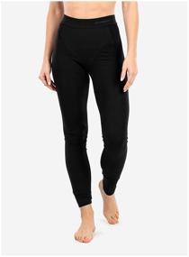 img 3 attached to Brubeck Comfort Wool Pants for women LE1132W (Black, S)