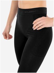 img 2 attached to Brubeck Comfort Wool Pants for women LE1132W (Black, S)