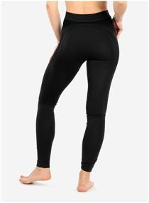 img 1 attached to Brubeck Comfort Wool Pants for women LE1132W (Black, S)