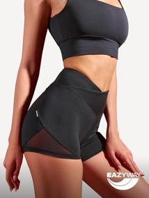 img 3 attached to Women''s shorts EAZYWAY, black, S
