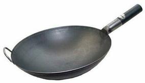 img 3 attached to Frying pan Wok (Wok) Wolmex with a round bottom 360B-2R 36 cm