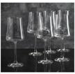 set of glasses bohemia crystal xtra for wine, 360 ml, 6 pcs. logo