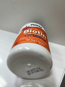 img 2 attached to NOW Biotin Extra Strength 10 mg Capsules, 10 mg, 120 Caps