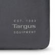targus pulse laptop sleeve 11.6-13.3 black-grey logo