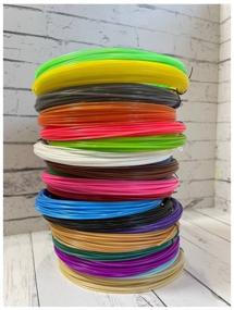 img 2 attached to Plastic for 3D pen / ABS / ABS / 20 colors x 10 meters / plastic for 3D pen