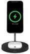 belkin boost charge pro 2-in-1 magsafe wireless charger 15w qi power black logo