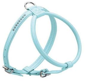 img 3 attached to Harness HUNTER Modern art round & soft petit Luxus 40, neck circumference 27 cm, light blue