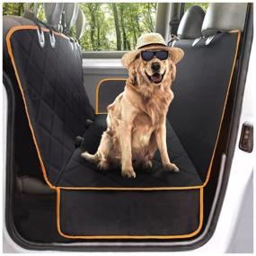 img 1 attached to Car hammock for dogs / cover (cape) for transporting animals 137x147cm