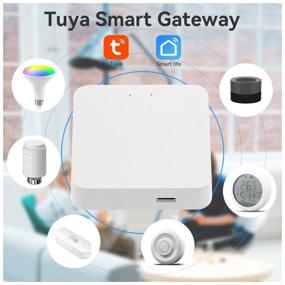 img 2 attached to Hub ZigBee + Bluetooth smart home gateway, Tuya control center / Zigbee smart home multi-mode hub