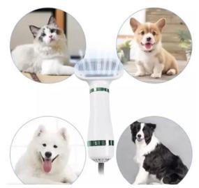 img 1 attached to Hair dryer brush (2 In 1) for combing the hair of cats and dogs / comb for cats