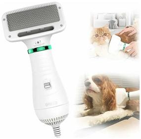 img 3 attached to Hair dryer brush (2 In 1) for combing the hair of cats and dogs / comb for cats