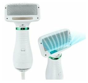 img 4 attached to Hair dryer brush (2 In 1) for combing the hair of cats and dogs / comb for cats