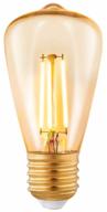 led filament lamp eglo e27 3.5w 2200k amber 11553 logo