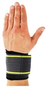 img 1 attached to Wrist brace / orthopedic caliper / wrist brace / elastic orthosis / universal wrist bandage sports wristband