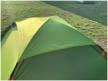 tourist tent, 2-person tent, camping tent, 1 entrance to the tent, 1 room in the tent, semi-barrel logo