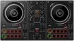pioneer ddj-200 dual channel controller for rekordbox dj, wedj, djay, edjing mix logo