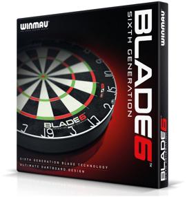 img 1 attached to Target for Darts, Winmau Blade 6, professional level, thin plates