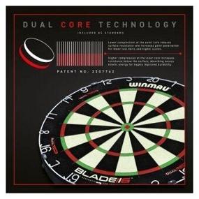 img 3 attached to Target for Darts, Winmau Blade 6, professional level, thin plates