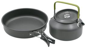 img 3 attached to Camping cookware set 15 items DS700