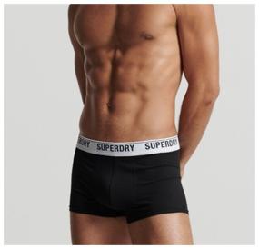 img 1 attached to Superdry boxer shorts set, size XL, black/olive/grey, 3 pcs.