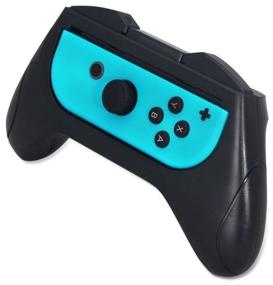 img 3 attached to Dobe Joy-Con Controller Holder Case for Nintendo Switch (TNS-851) Black