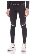 compression tights vansydical mbf79401 black/silver s logo