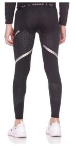 img 3 attached to Compression tights Vansydical MBF79401 Black/Silver S