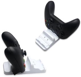 img 1 attached to Dobe X Dual Charging Station for two controllers for Xbox One S (TYX-532S) white