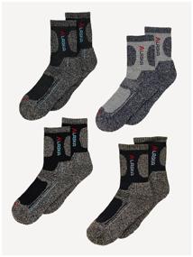 img 1 attached to Men''s thermal socks Alaska B&S Socks 4 pairs