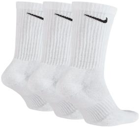 img 4 attached to Nike sx7676-100 Unisex Socks Set White (42-46) Size L