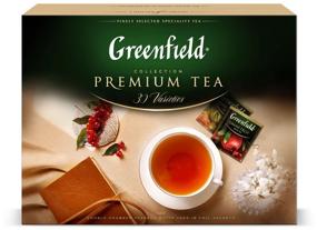 img 3 attached to GREENFIELD tea (Greenfield), set of 30 types, 120 bags in envelopes, 231.2 g, 1074-08