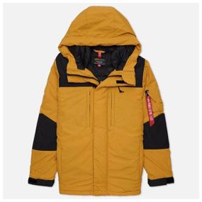 img 3 attached to Alpha Industries Avalanche Primaloft Men''s Parka Jacket Yellow, Size S