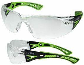 img 1 attached to Open glasses RUSH+ Platinum | Transparent | Green temples | Bolle