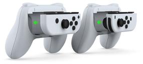 img 2 attached to Holder/pad for gamepad/joystick/controller Nintendo Switch Joy-Pad 2 pieces, DOBE, white